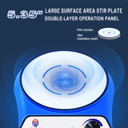 DXY 3000ml 5000ml Mini Magnetic Stirrer Digital Display Liquid Mixer Vortex Equipment With Two Stir Bar