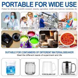DXY 3000ml 5000ml Mini Magnetic Stirrer Digital Display Liquid Mixer Vortex Equipment With Two Stir Bar