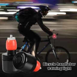 Handlebar End Light Turn Signals For E-Scooters Rechargeable Easy Install Super Bright Waterproof LED Turn Signals Safety