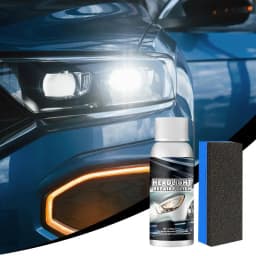 Car Headlight Restoration Polishing 50ml Headlamp Scratch Remover Repair Cleaning Paste Remove Oxidation Headlight Polish Liquid