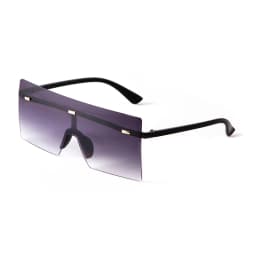 SORVINO Rimless Oversized Square Sunglasses Fashion Women Shades UV400 Vintage Flat Top One Piece Gradient Lens Sun Glasses