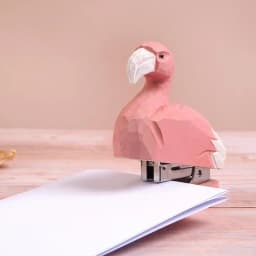 Small Travel Stapler Animal Shape Small Wood Kids Desk Stapler Decorative Creative Desktop Ornaments Stapler For Files