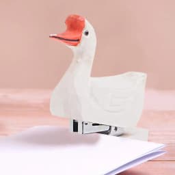 Small Travel Stapler Animal Shape Small Wood Kids Desk Stapler Decorative Creative Desktop Ornaments Stapler For Files