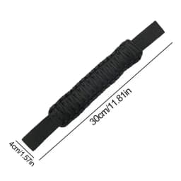 Rear Seat Grab Handle Non-Slip Woven Grab Handles Automotive Grab Bar Rear Seat Paracord Handles For Off-Road Vehicles Doorless