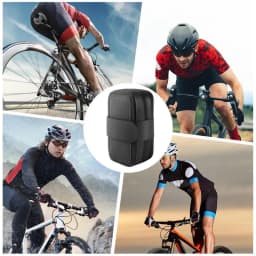 Waterproof Saddle Bags Waterproof Zipper Storage Saddle Bag 0.8L Cycling Wedge Pack Small Waterproof Pouch Cycling Accessories