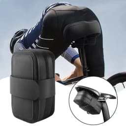 Waterproof Saddle Bags Waterproof Zipper Storage Saddle Bag 0.8L Cycling Wedge Pack Small Waterproof Pouch Cycling Accessories