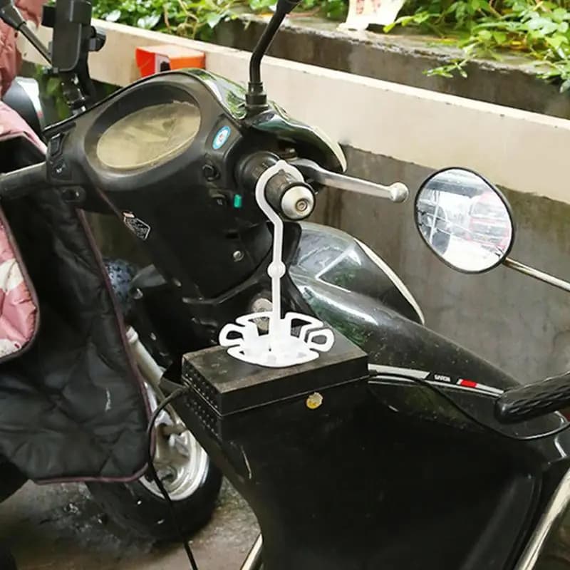Scooter Charging Hook 360 Degrees Rotating Charging Cable Organizers Electric Vehicle Charger Holder Scooter Charging Device