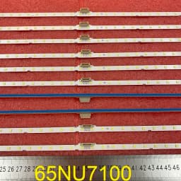LED Backlight Strip for Samsung 65NU7100 UN65NU7100 UN65RU7100G UE65NU7100 UE65NU7400 UE65NU7172 UN65NU6070 UN65NU6080