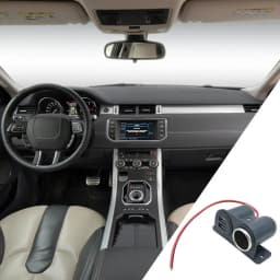 2-Socket Car Adapter Double USB Pd Fast Car Charger Double USB 3.1a/3100ma Car Charger For Smart Phone Gps Dash Cam