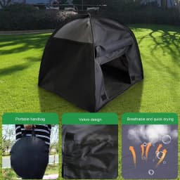 Dog Sun Protection Tent Foldable Cat Tent House Breathable Outdoor Pet House For Comfortable Space Effectively Blocks UV Rays