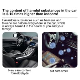 Generator Air Purifier Mini Machine Odor Eliminator Air Purifier For Car Pet Room Refrigerator Home