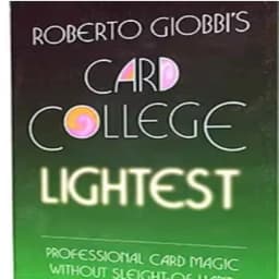 Roberto Giobbi - Card College Lighte / Card College Lighter / Card College Lightest(PDF) - Magic Download