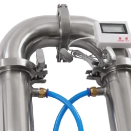2inch Stainless Steel Moonshine Reflux Distilling Column Brew Wine Making Tool Tubular Distillation Tower Mesh Brewing Equipment