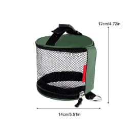 Outdoor Portable Paper Roll Hanger Dispenser Toilet Paper Roll Holder Paper Roll Storage Bag Camping Tissue Holder for Wall Car