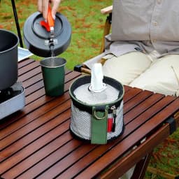 Outdoor Portable Paper Roll Hanger Dispenser Toilet Paper Roll Holder Paper Roll Storage Bag Camping Tissue Holder for Wall Car