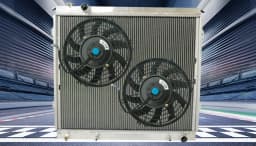 Aluminum Radiator+fan for for 2001-2007 Toyota Sequoia / 2004-2006 Tundra Crew Cab 4.7L V8