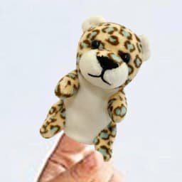 Plush Hand Puppets Creative Plush Finger Puppets Small Cartoon Animal Puppets Toys For Kids Toddler