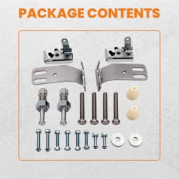 Front Door Slam Latches Kit w/ Hardware for Polaris UTV RZR4 900 XP RZR 800 570