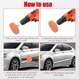 Decal Remover Wheel Adhesive Sticker Auto Repair Tool Sticker Remover Wheel Pneumatic Adhesive Eraser Rubber Eraser Tool For Car