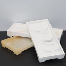 Resin Dresser Vanity Tray Slip-Resistant Perfume Storage Trays Waterproof Jewelry Ring Dish Multipurpose Bathroom Accessories
