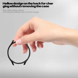 Metal Starp+Case for Samsung Galaxy Watch6 Classic 43mm 47mm PC Case for Galaxy Watch6 5 40mm44mm Stainless Steel Bracelet Strap