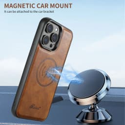 PU Leather Case for iPhone 16 15 Pro Max Plus iPhone 16 15 Pro 2 in1 Function Detachable Magnetic Card bag Stand Feature Cover