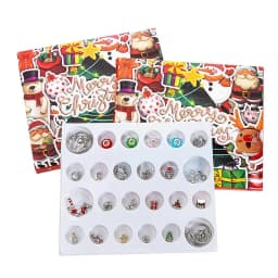Christmas Bracelets Countdown Calendar 2023 Girls Bracelet Making Advent Calendar Valentine's Day DIY Jewelry Making Advent Gift