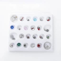 Christmas Bracelets Countdown Calendar 2023 Girls Bracelet Making Advent Calendar Valentine's Day DIY Jewelry Making Advent Gift