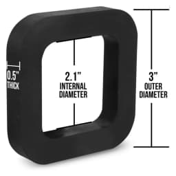 Tow Hitch Pad 5pcs 2 Inch Hitch Silencer Pad For Trailer Car Truck Hitch Receiver Muffler Pad For Eliminating Noise And Provid