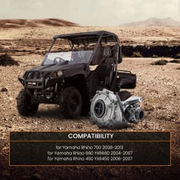 Rear Differential Assembly For Yamaha Rhino 660 450 700 YXR450 YXR660 YXR700 YXR450 2006-2007 5UG-46101-10-00