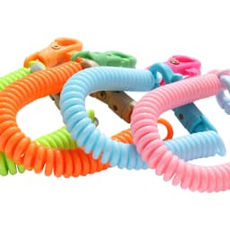 Coil Lanyard Retractable Coil Keychain Spiral Coil Lanyard Long Anti Lost Key Chain Holder For Bungee Lanyard Flexible