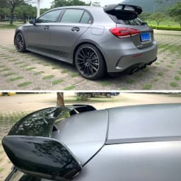 For Mercedes Benz A-Class W176 2013-2018 Hatchback Spoiler ABS A160 A180 A200 A250 A45 5-Door Roof Wing