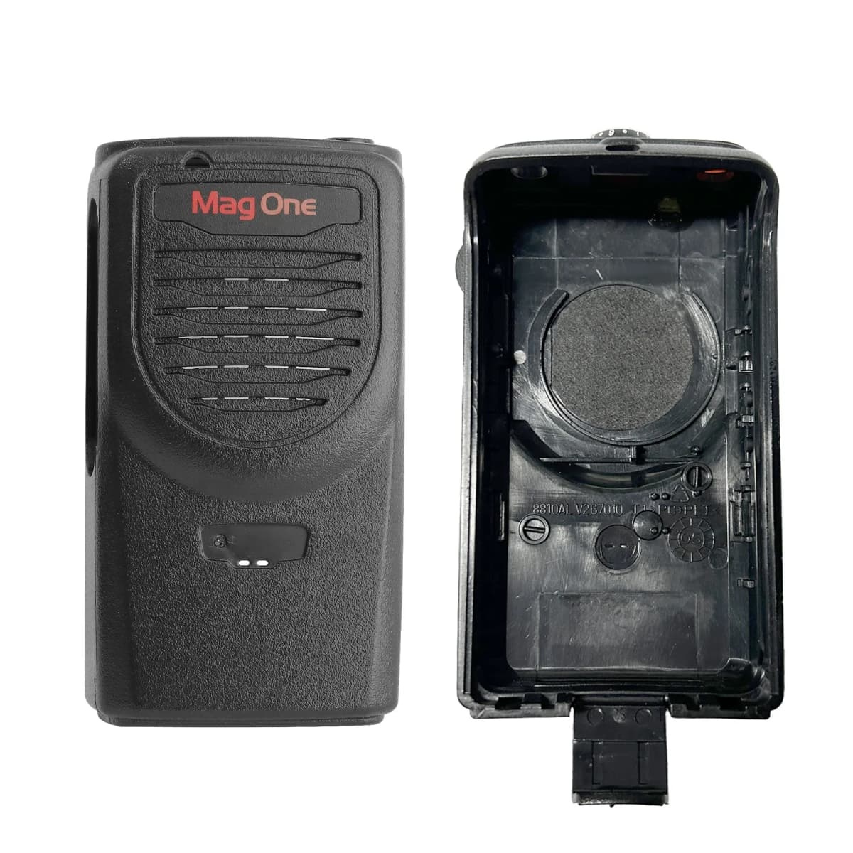 Walkie-Talkie Replacement Front Housing Case KIT for Mag One A8 BPR40 Two Way Radio--VBLL