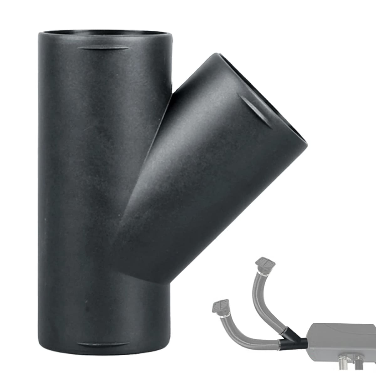 75mm Car Diesel Heater Air Outlet Connector Auto Diesel Parking Heater Air Vent Ducting Joint Webastos Eberspaechers Accessory