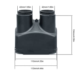 2KW Car Truck Parking Heater Parts Accessories 42mm Four-Holes Air Outlet Vent Cover Cap For W ebasto Eberspaecher