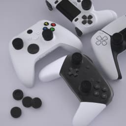 PlayVital Cushion Caps Thumb Grips for ps5/ps4, for Xbox Series X/S, for Xbox One, Elite Series 2, for Switch Pro Controller