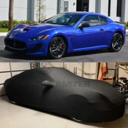 Universal Stretch Car Cover Sunproof Windproof Dustproof Scratch Resistant UV Protection For Sports Car For Maserati GranTurismo