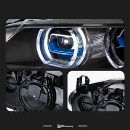 AKD Head Lamp for BMW E70 LED Headlight 2007-2014 Headlights X5 DRL Turn Signal High Beam Angel Eye Projector Lens