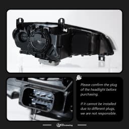 AKD Head Lamp for BMW E70 LED Headlight 2007-2014 Headlights X5 DRL Turn Signal High Beam Angel Eye Projector Lens
