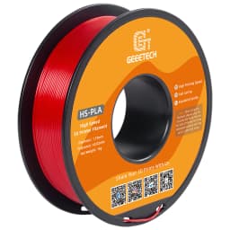GEEETECH High Speed PLA 3D Printer Filament 1kg 1.75mm, Better Fluidity, Faster Curing & Printing Speed, Higher Printing Quality