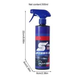 3 In 1 Car Paint Repair Ceramic Coating Spray 500ml Quick Nano-coating Spray Wax Automotive Hydrophobic Polish Paint Cleaner