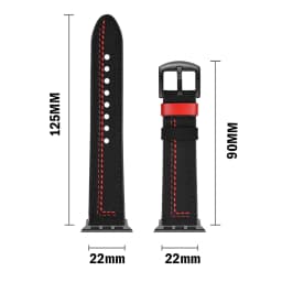 Genuine Leather loop strap For Apple watch Ultra 2 band 44mm 45mm 49mm 40mm 42mm 38/41mm bracelet iWatch series 9 8 7 3 4 5 6 se