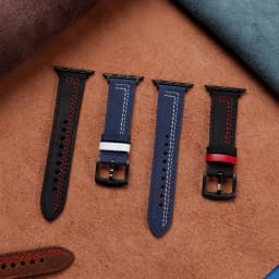 Genuine Leather loop strap For Apple watch Ultra 2 band 44mm 45mm 49mm 40mm 42mm 38/41mm bracelet iWatch series 9 8 7 3 4 5 6 se