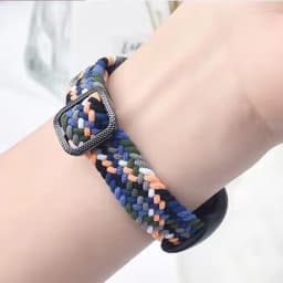 Braided Straps for Mi Band 11/10/9 Bracelet Elastic Adjustable Nylon Miband 4 5 Correas Wristband for Xiaomi Mi Band 4 3 5 6 7 8