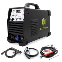 AC/DC TIG Welder 250A HZXVOGEN HVT250P HF TIG MMA ARC Stick Pulse 2T/4T 220V IGBT Inverter Aluminum Stainless Steel Welder