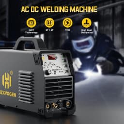 AC/DC TIG Welder 250A HZXVOGEN HVT250P HF TIG MMA ARC Stick Pulse 2T/4T 220V IGBT Inverter Aluminum Stainless Steel Welder