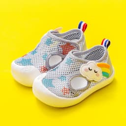 Children's Summer Breathable Air Mesh Sandals Baby Unisex Casual Shoes Anti-slip Soft Sole First Walkers Infant Lightweight Shoe