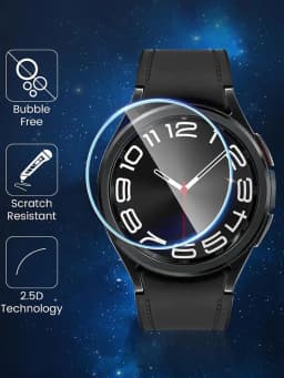 HD Tempered Glass For Samsung Galaxy Watch 6 44mm 40mm 43mm 47mm Accessories Clear Hydraulic Film Screen Protector 6 Classic