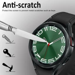HD Tempered Glass For Samsung Galaxy Watch 6 44mm 40mm 43mm 47mm Accessories Clear Hydraulic Film Screen Protector 6 Classic