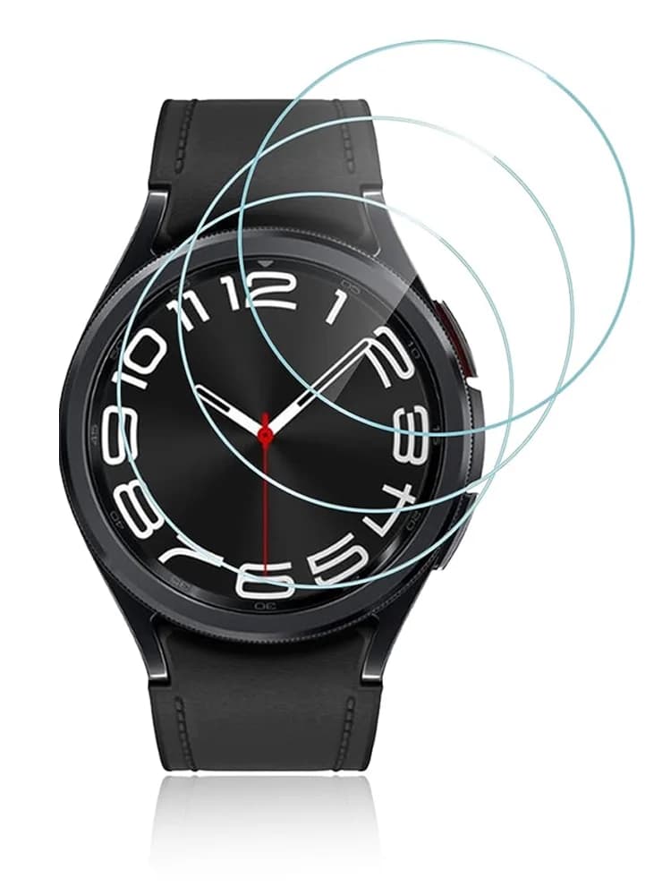 HD Tempered Glass For Samsung Galaxy Watch 6 44mm 40mm 43mm 47mm Accessories Clear Hydraulic Film Screen Protector 6 Classic